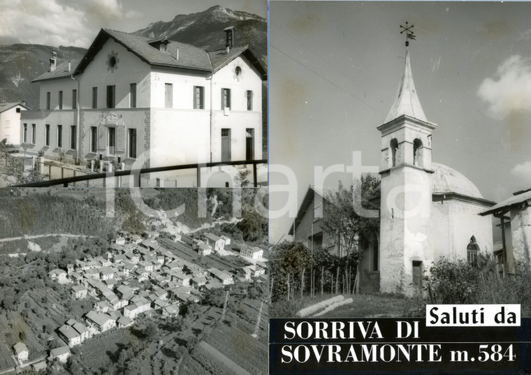 1960 ca SOVRAMONTE Frazione SORRIVA *Bozzetto preparatorio per cartolina 30x21