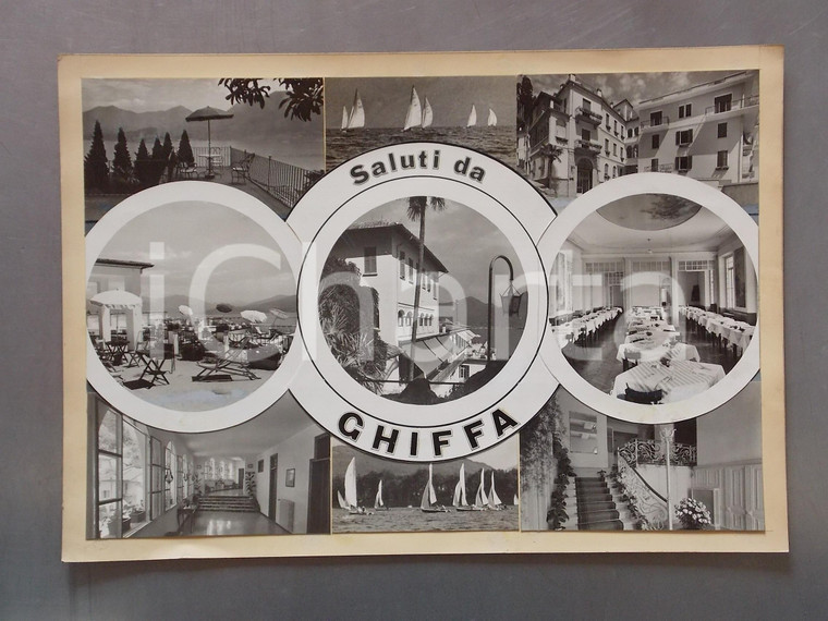 1960 ca GHIFFA (VB) Casa di cura *Bozzetto per cartolina 45x30 cm