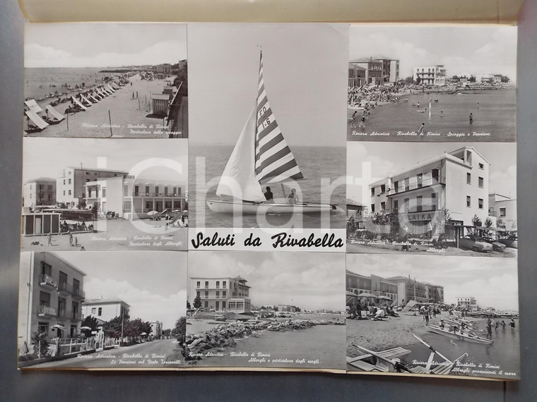 1960 ca RIVABELLA (RN) Pensione ASTOR in via TOSCANELLI *Bozzetto 45x30 cm