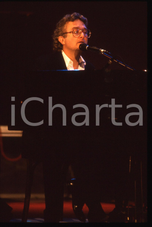 35mm vintage slide* 1989 SANREMO - CLUB TENCO -  Randy NEWMAN ritratto (12)