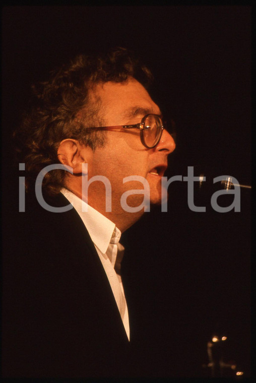 35mm vintage slide* 1989 SANREMO - CLUB TENCO -  Randy NEWMAN ritratto (13)