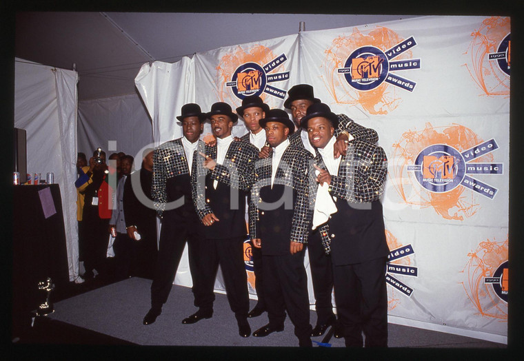 35mm vintage slide* 1990 LOS ANGELES MTV VIDEO MUSIC AWARDS - NEW EDITION (2)