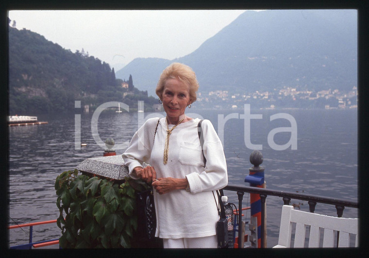 35mm vintage slide* 1992 CERNOBBIO VILLA D'ESTE Janet LEIGH - Ritratto (4)