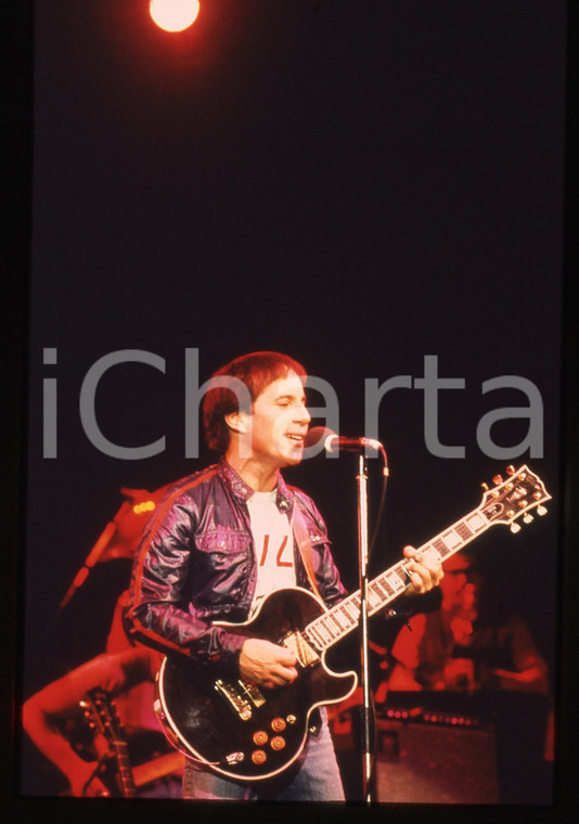 35mm vintage slide* 1990ca MUSICA Paul SIMON in concerto