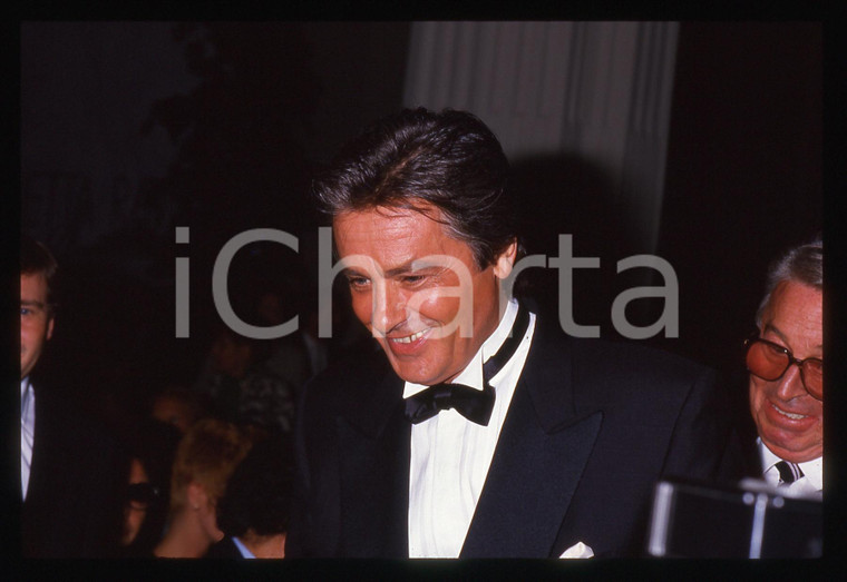 35mm vintage slide* 1990ca COSTUME Alain DELON Ritratto dell'attore (2)