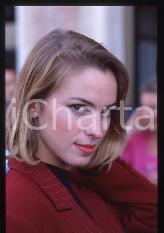 35mm vintage slide* 1989 VENEZIA (?)  Jessica FORDE Ritratto dell'attrice (9)