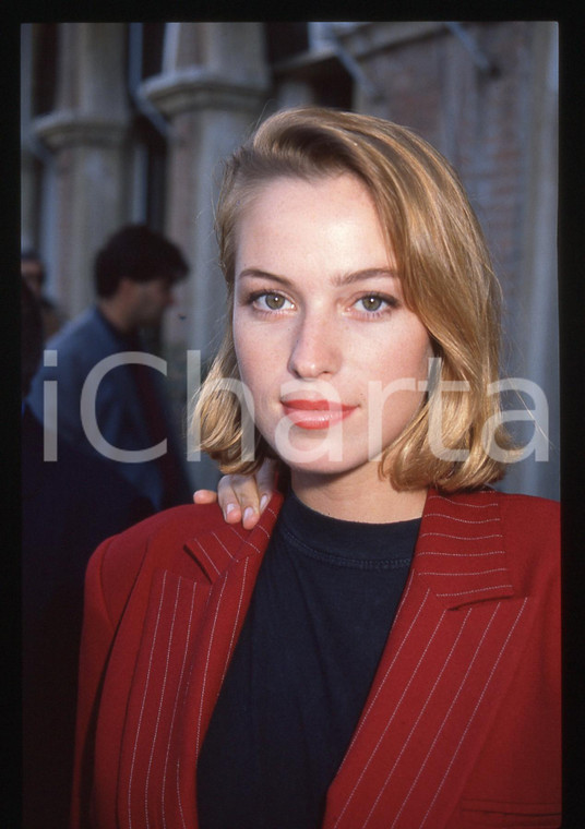 35mm vintage slide* 1989 VENEZIA (?)  Jessica FORDE Ritratto dell'attrice (11)