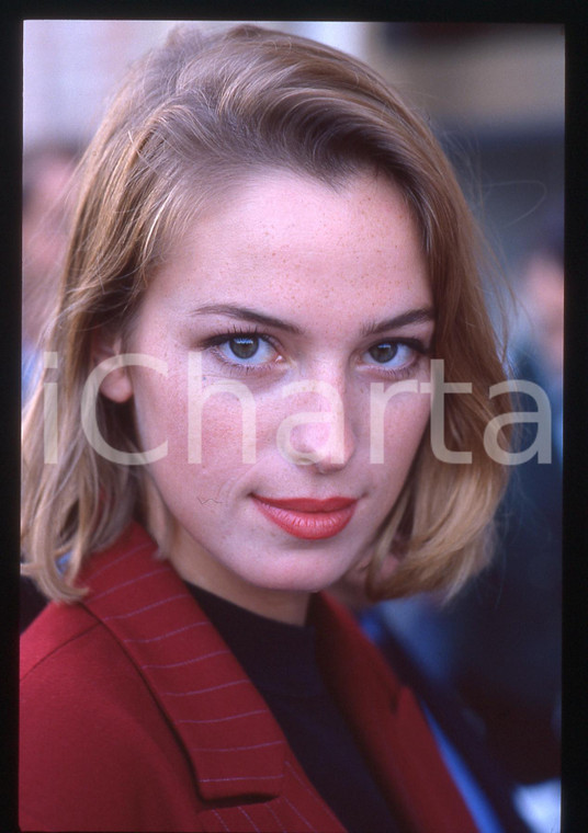 35mm vintage slide* 1989 VENEZIA (?)  Jessica FORDE Ritratto dell'attrice (13)