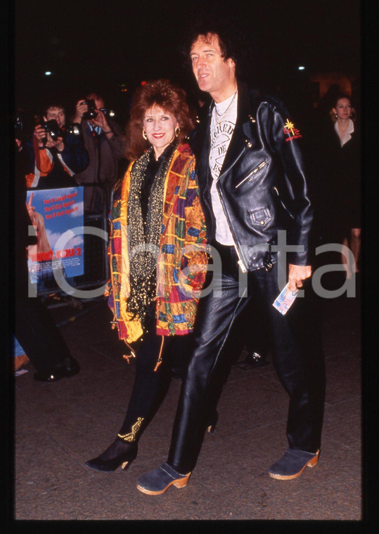 35mm vintage slide* 1993 LONDON Brian MAY Anita DOBSON - WAYNE'S WORLD 2