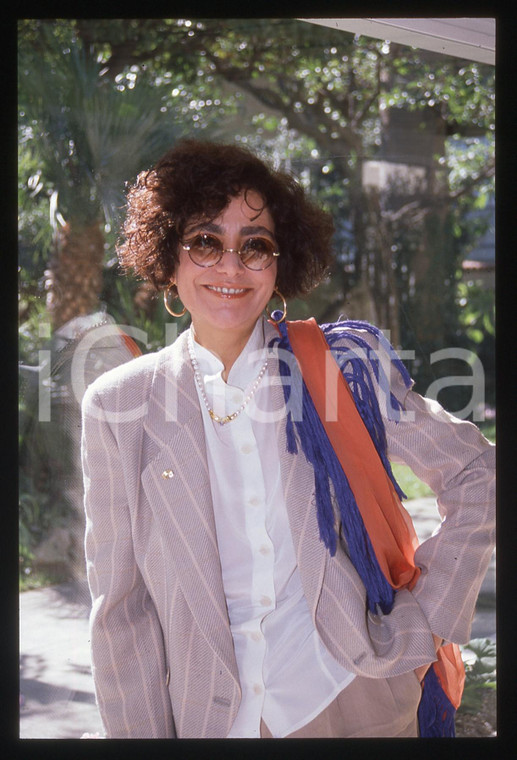 35mm vintage slide* 1990ca MUSICA - Mia MARTINI Ritratto della cantante (2)