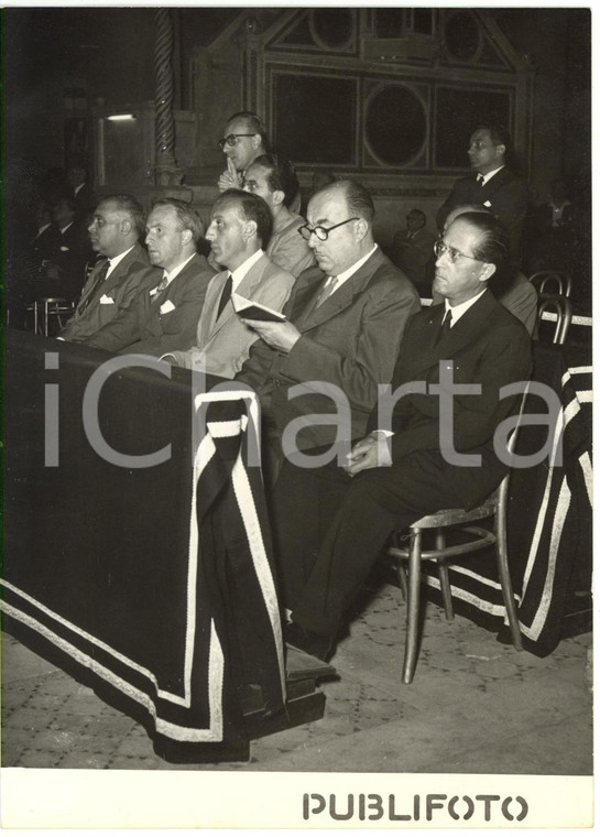 1954 ROMA - BASILICA DI SAN LORENZO Funerali di Alcide DE GASPERI  *Foto