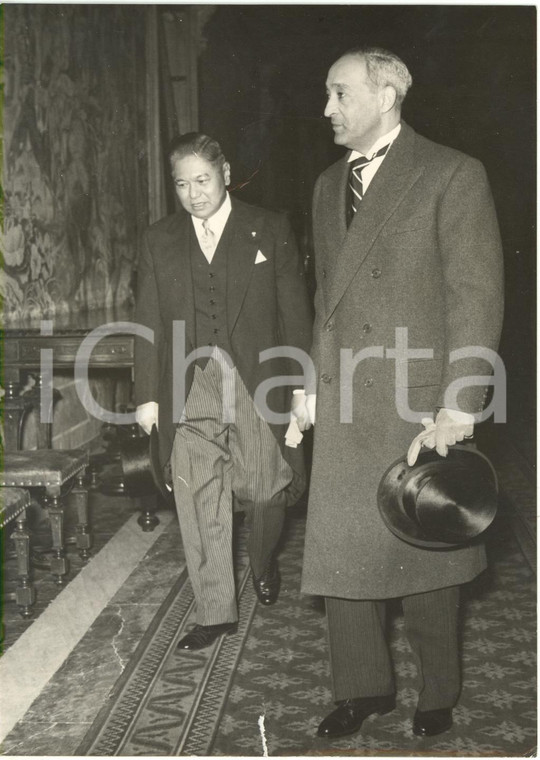 1953 ROMA QUIRINALE Ricevimento Corpo Diplomatico - Ambasciatore delle FILIPPINE