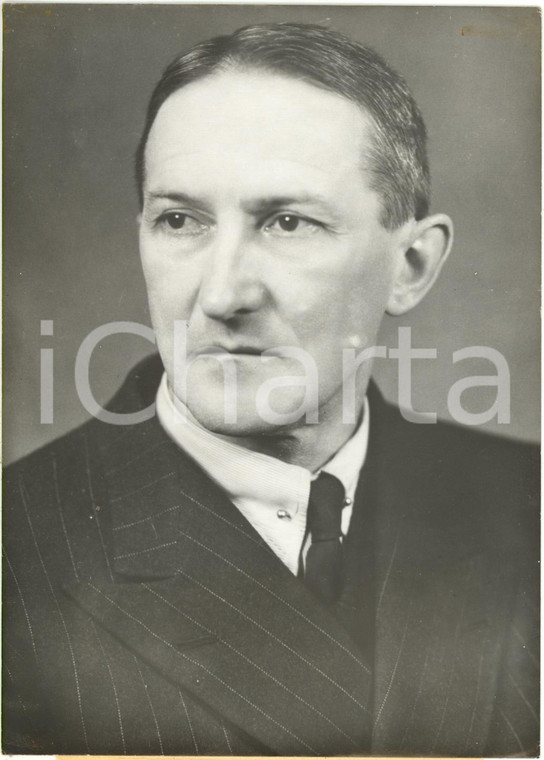 1955 ca PREMIO NOBEL Jaroslav HEYROVSKÝ - Ritratto del chimico *Foto 13x18