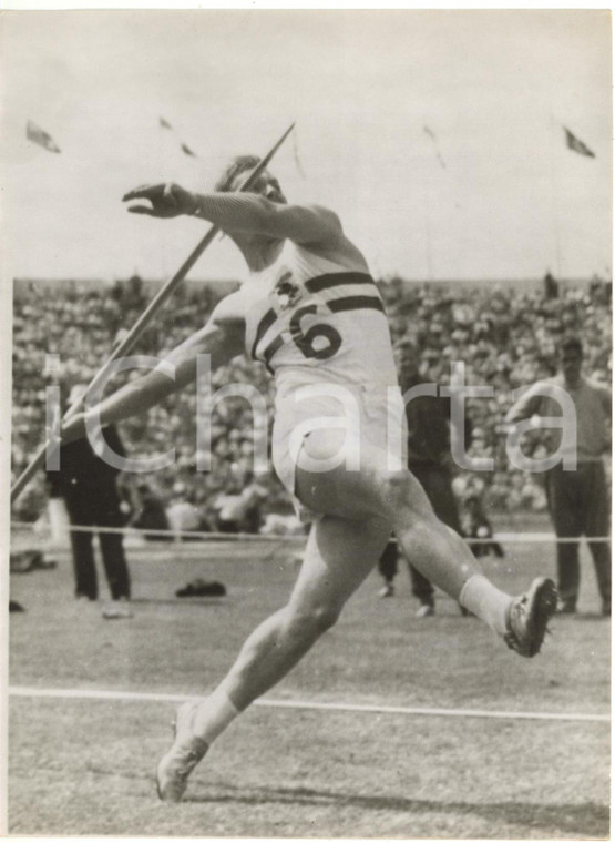 1958 CARDIFF ARMS PARK - Colin SMITH at British Empire and Commonwealth Games