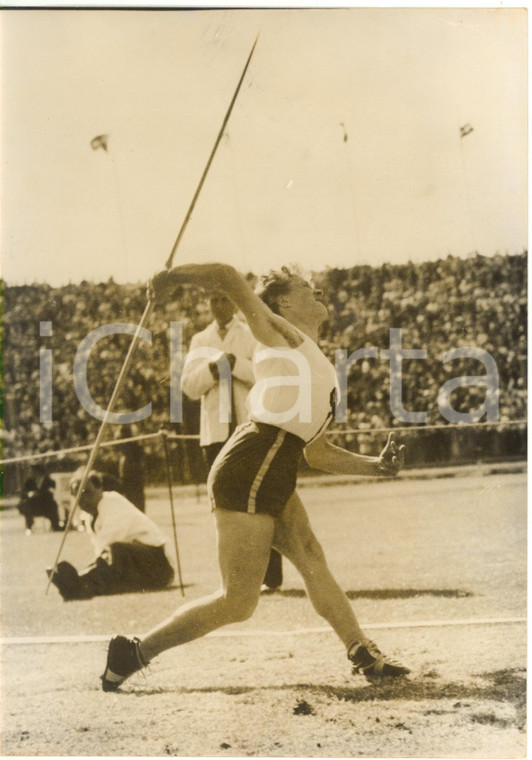 1958 CARDIFF ARMS PARK - Anna PAZERA at British Empire and Commonwealth Games