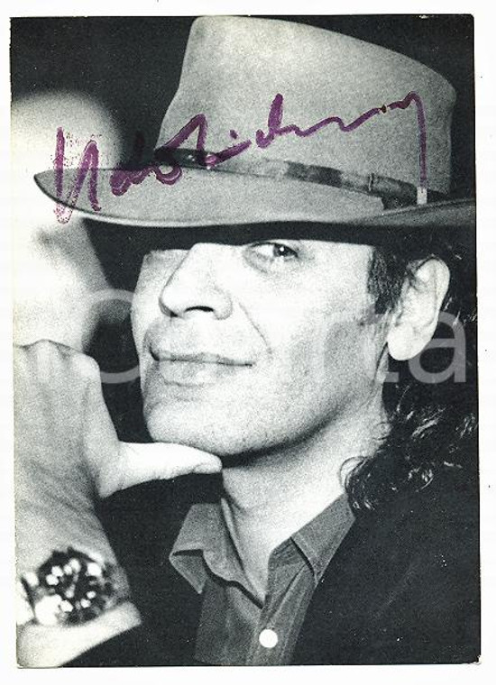 1989 GERMANY Udo LINDENBERG - Ritratto - AUTOGRAFO su foto seriale POLYDOR