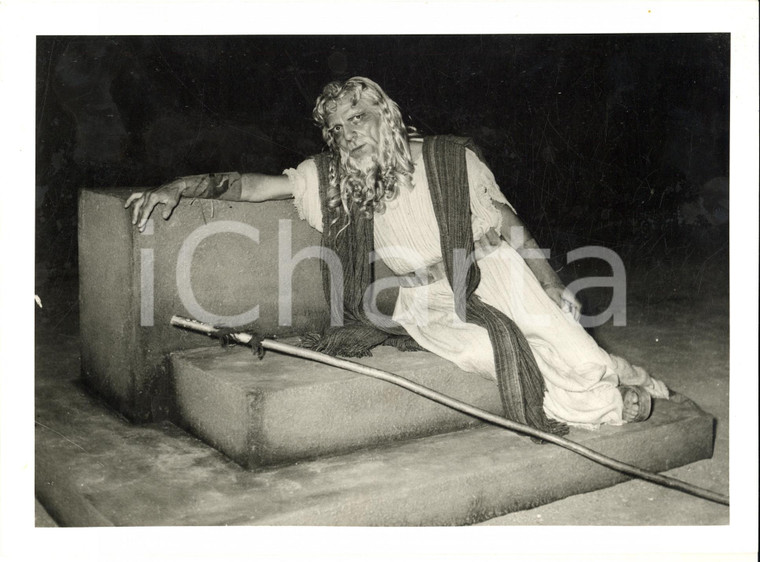 1970 ca ATENE Teatro Classico - Attore in scena - Foto Γ. ΔΙΑΜΑΝΤΙΔΗ 24x18 cm