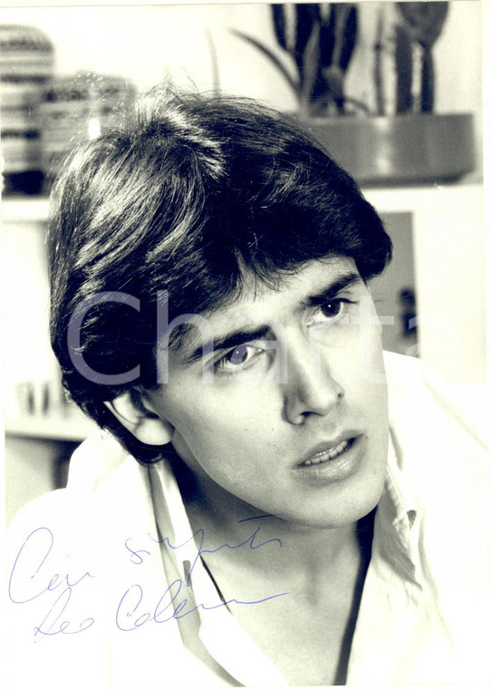 1980 ca CINEMA Attore Leo COLONNA - Foto seriale con autografo 13x18 cm