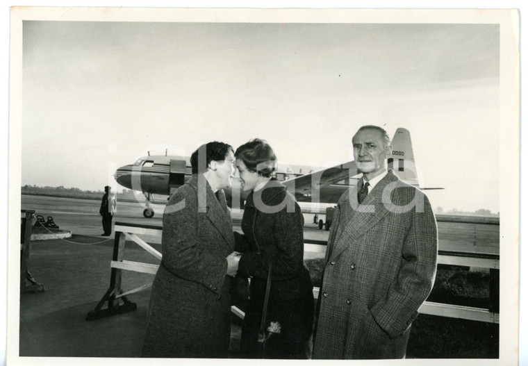 1956 TORINO Atleta Giuseppina LEONE in partenza per Olimpiadi di MELBOURNE