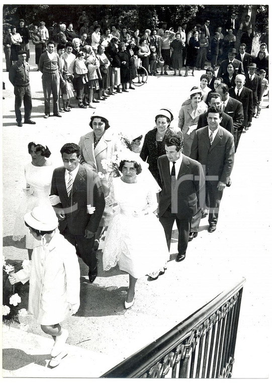 1960 PREDOSA (AL) Matrimoni gemelle ALLOISIO con i gemelli REPETTO *Foto 13x18