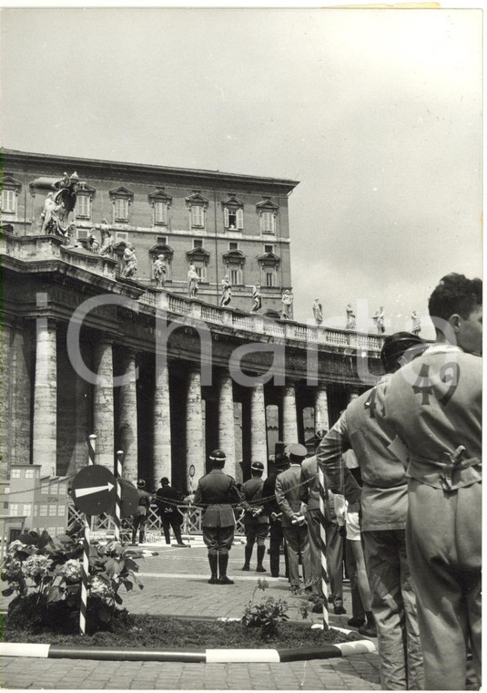 1957 ROMA Piazza San Pietro - Finali gare di educazione stradale *Foto 13x18 cm