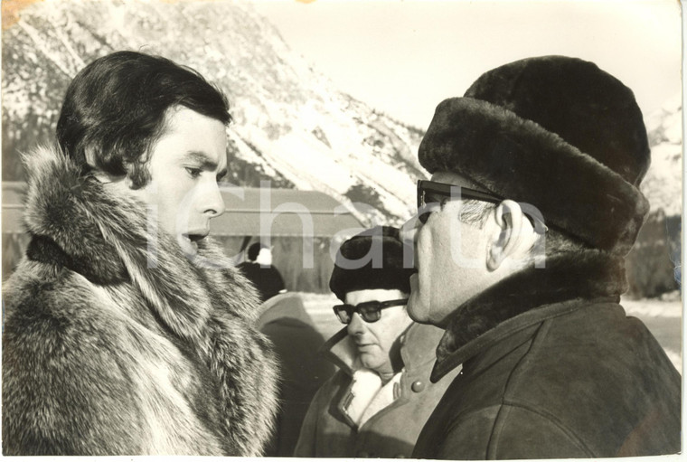 1967 CINEMA "Scusi, facciamo l'amore?" Pierre CLÉMENTI Vittorio CAPRIOLI sul set