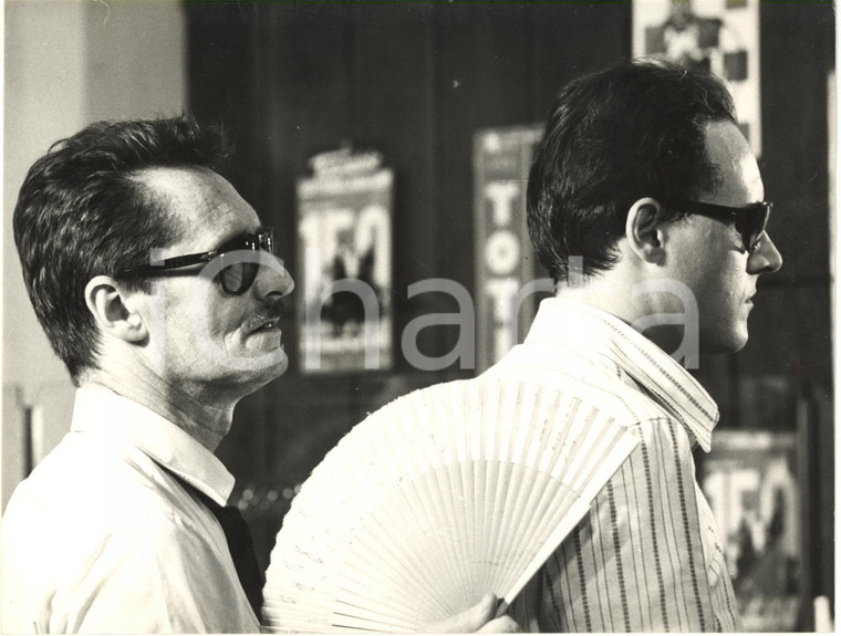 1965 ca ITALIA CINEMA - Regista Pietro GERMI sul set di un film - Ritratto *Foto