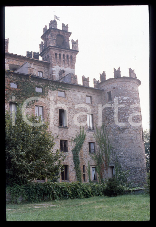 35mm vintage slide* 1980ca SOMMA LOMBARDO Castello Visconti di San Vito (2)