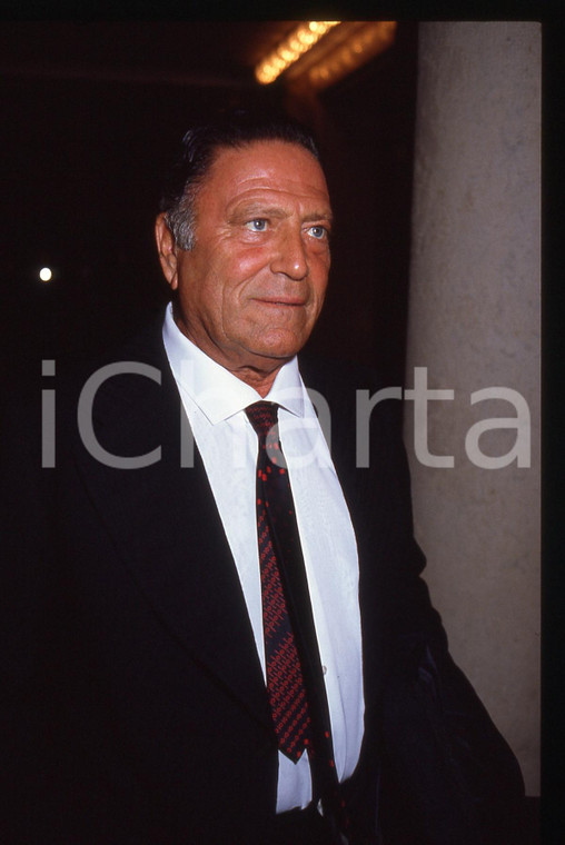 35mm vintage slide* 1985ca ITALIA CINEMA Raf VALLONE Ritratto dell'attore (1)