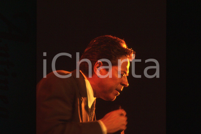 35mm vintage slide* 1990ca MUSICA Robert PALMER Ritratto del cantante (8)