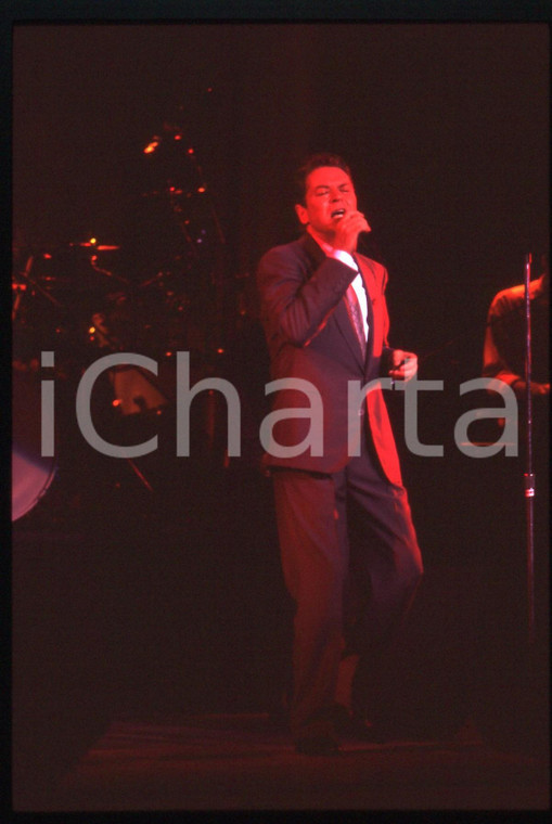 35mm vintage slide* 1990ca MUSICA Robert PALMER Ritratto del cantante (26)