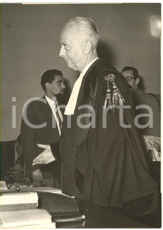 1958 FIRENZE Processo al Vescovo di Prato FIORDELLI - Avvocato Leopoldo PICCARDI