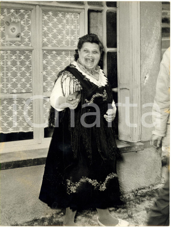 1956 RONCO CANAVESE (TO) - Maria PERADOTTO candidata del Partito Indipendente 