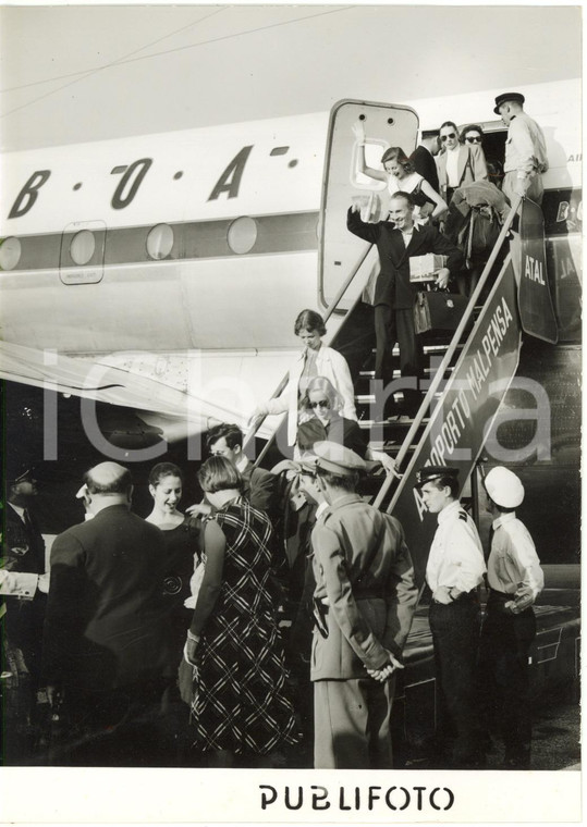 1953 MILANO Aeroporto MALPENSA - Arrivo del New York City Ballet (1) *Foto 13x18