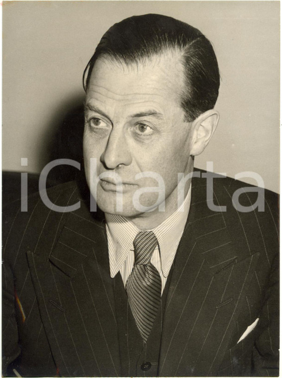 1957 LONDON Foreign Office - Roger ALLEN Britain's Ambassador to Greece *Photo