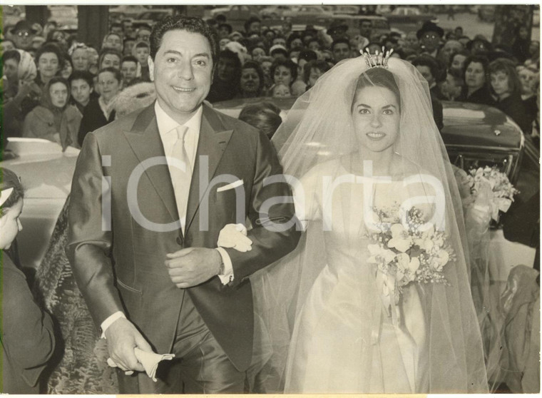 1960 PARIS Saint-Honoré d'Eylau - Mariage Jacqueline BOYER et François LUBIANA