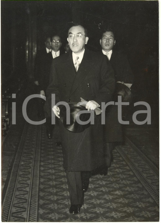 1953 ROMA QUIRINALE - Ken HARADA Ambasciatore del Giappone - Ritratto *Foto