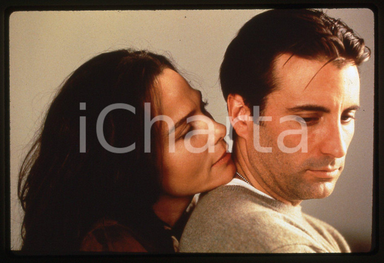  35mm vintage slide* 1996 NIGHT FALLS ON MANHATTAN Andy GARCIA e Lena OLIN 