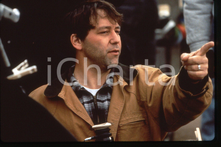 35mm vintage slide*1995 THE QUICK AND THE DEAD Sam RAIMI Ritratto sul set