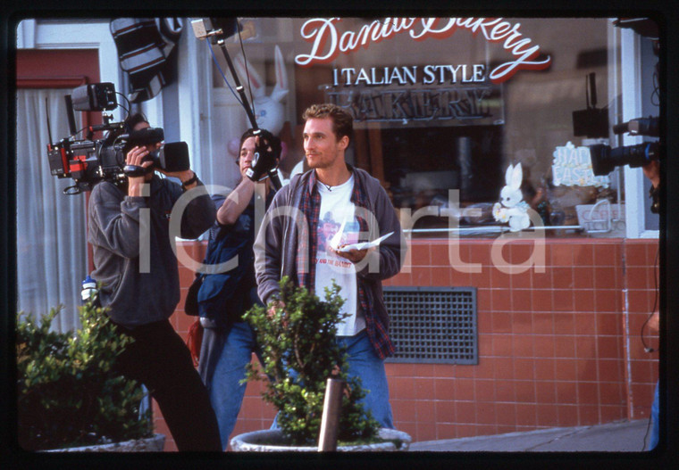 35mm vintage slide* 1999 EDTV Matthew McCONAUGHEY in una scena del film (2)