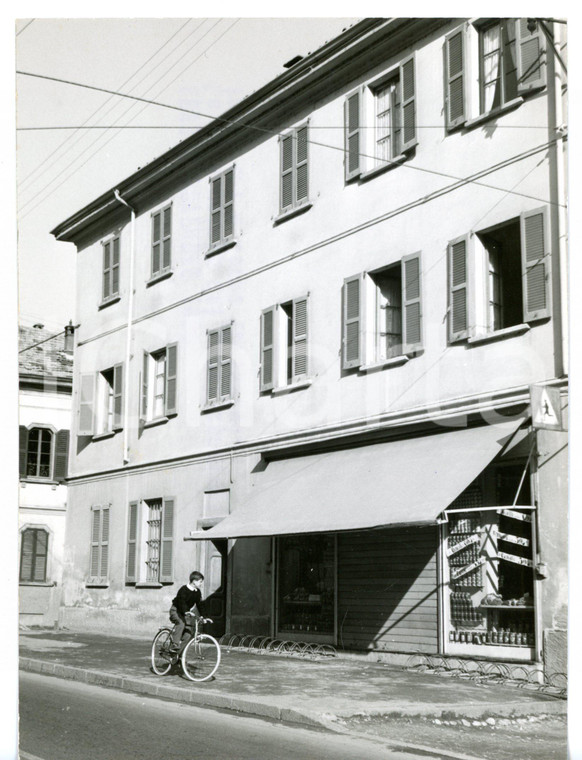 1958 SEVESO Casa natale del Card. Carlo CONFALONIERI *Fotografia 13x18 cm