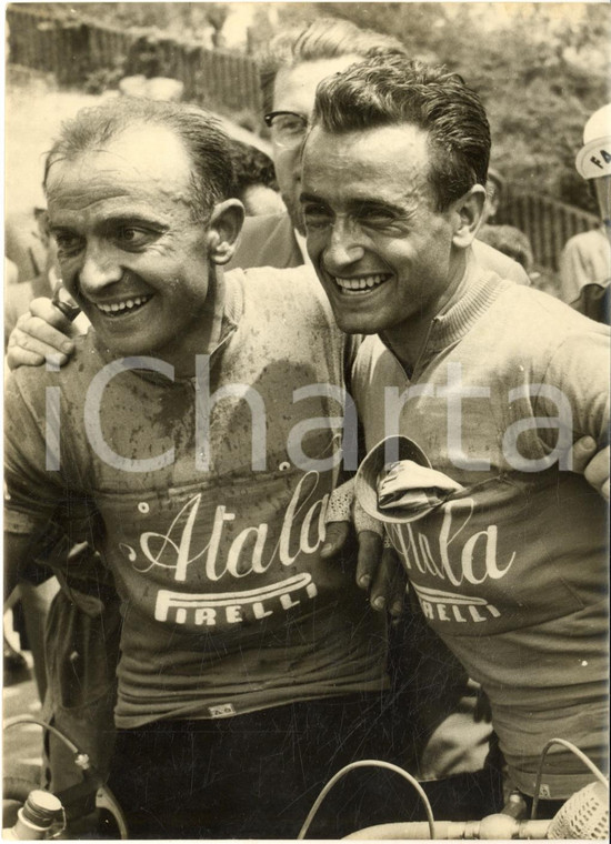 1958 CICLISMO Giro d'Italia - Corridori squadra ATALA-PIRELLI - Foto 13x18 cm