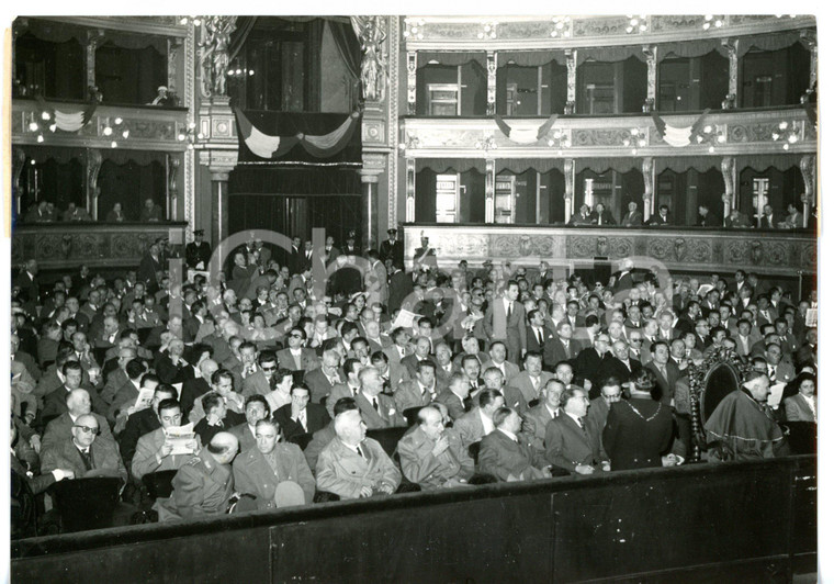 1955 ca PALERMO Teatro Massimo - Congresso nazionale dei comuni italiani *Foto