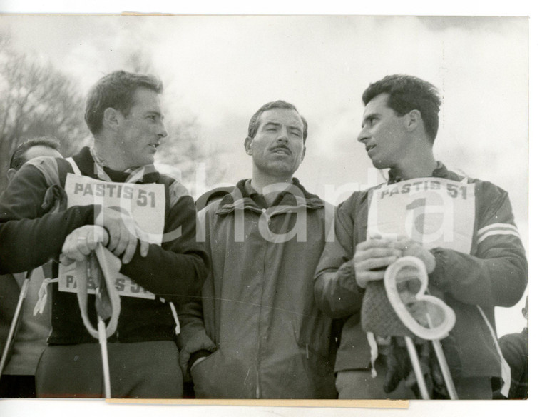 1959 BARÈGES Campionati di SCI - Jean VUARNET Maurice HERZOG François BONLIEU