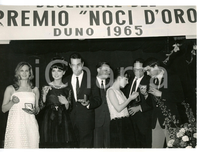 1965 DUNO Premio "Noci d'oro" - Gaia GERMANI - Maurizio SCAPARRO - Adriana ASTI