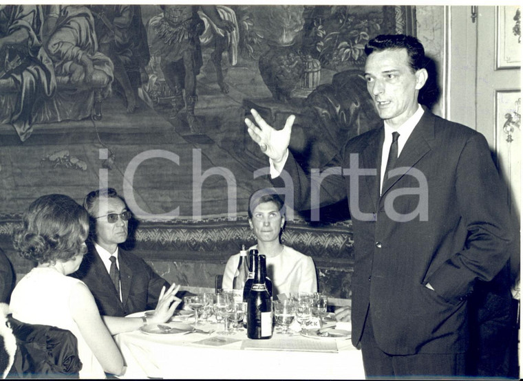 1967 MILANO Circolo della Stampa - Luigi PAPO per la tutela del brandy italiano