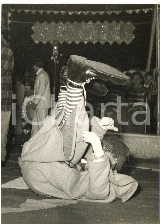 1958 MILANO Circo Ferdinando TOGNI - Mike BONGIORNO in veste di clown - Foto