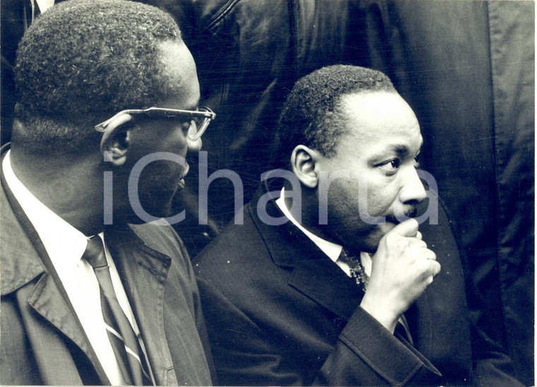 1967 (1968) NEW YORK Martin Luther KING a una manifestazione per la pace - Foto