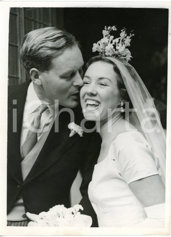 1953 LONDON St. Mary Abbots - Marriage BOAC stewards Hugh MAITLAND Joanna MELLOR