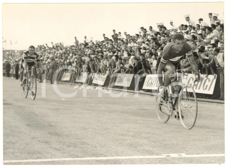 1959 RIMINI CICLISMO 42° GIRO D'ITALIA 11° tappa - Vittoria di Rik VAN LOOY